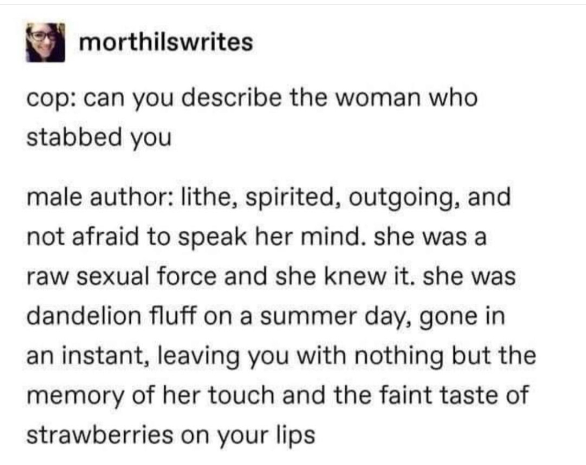 God bless the male lens