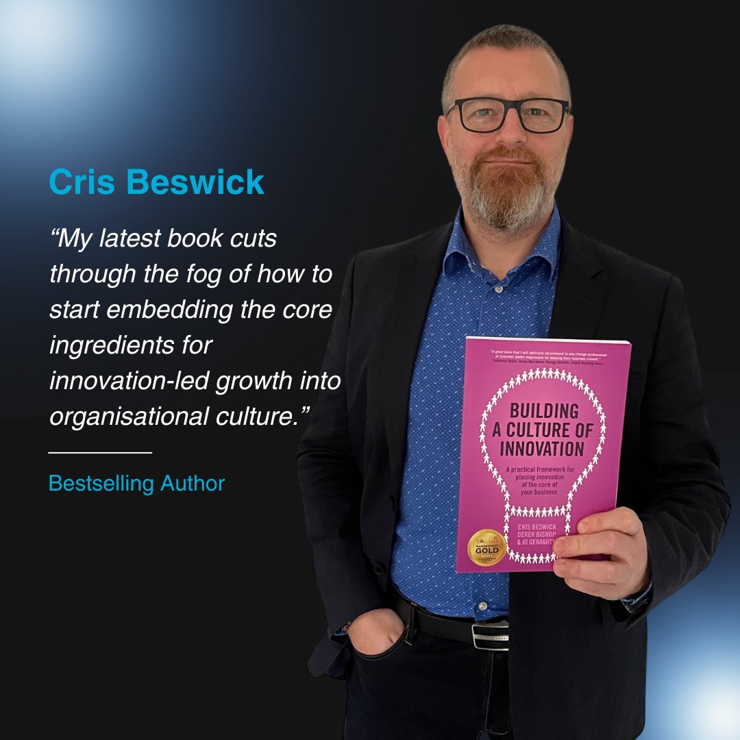 CrisBeswick's tweet photo. As a thought leader, I am constantly thinking of new ways to coach executives on how to lead for innovation. Some of this thinking is in my last book, but you can find much of my latest thinking → https://t.co/ga3darMtVs.

#InnovationExpert #Author #BestsellingAuthor https://t.co/jX7G7V27Rs