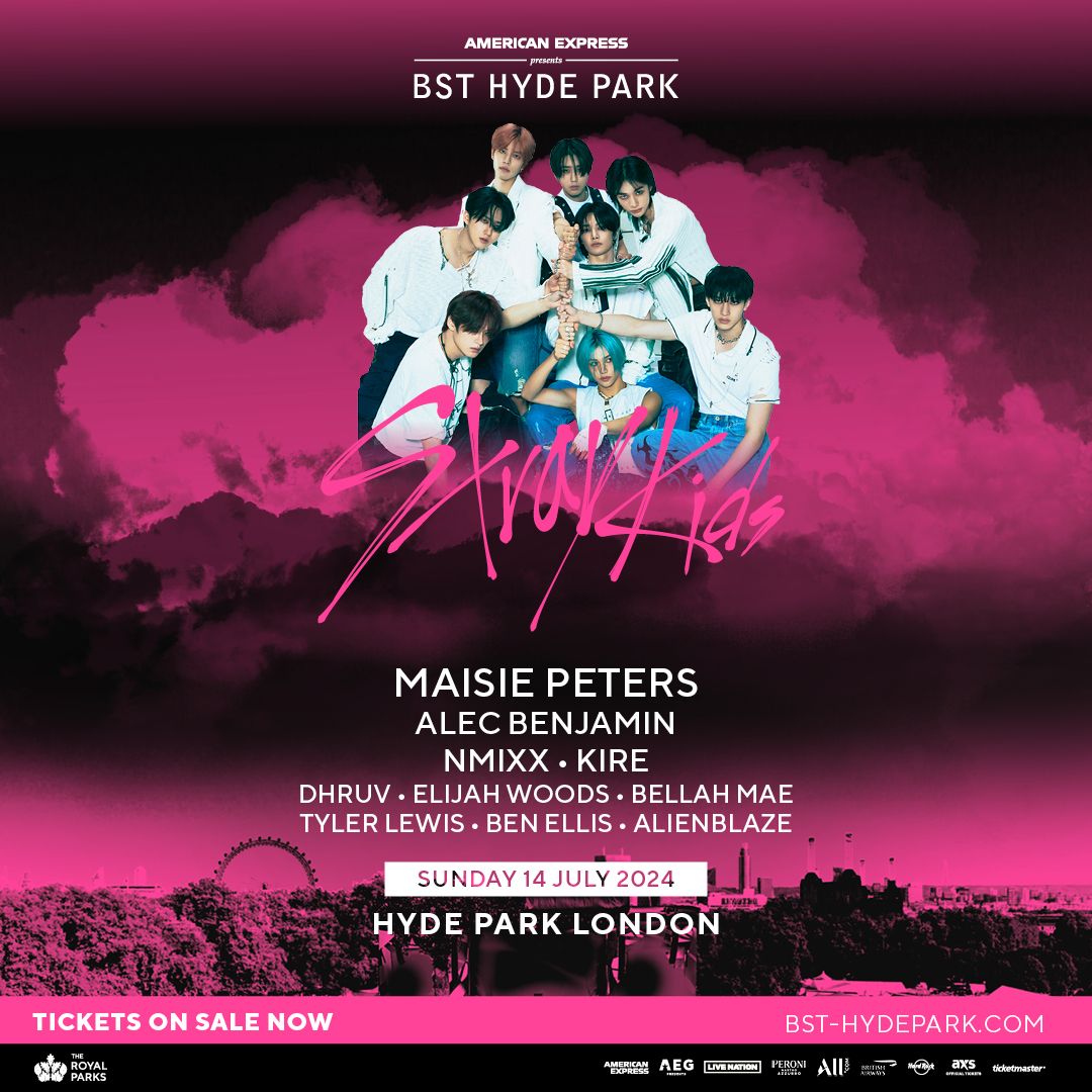 Stray_Kids's tweet image. [BST HYDE PARK]

BST HYDE PARK is right around the corner! Make sure to secure your tickets so that you don't miss out on Stray Kids' headliner stage🔥
Check out the link below👇

bst-hydepark.com/events/stray-k…

#StrayKids #스트레이키즈
#BSTHydePark @BSTHydePark
#ATE
#ChkChkBoom…