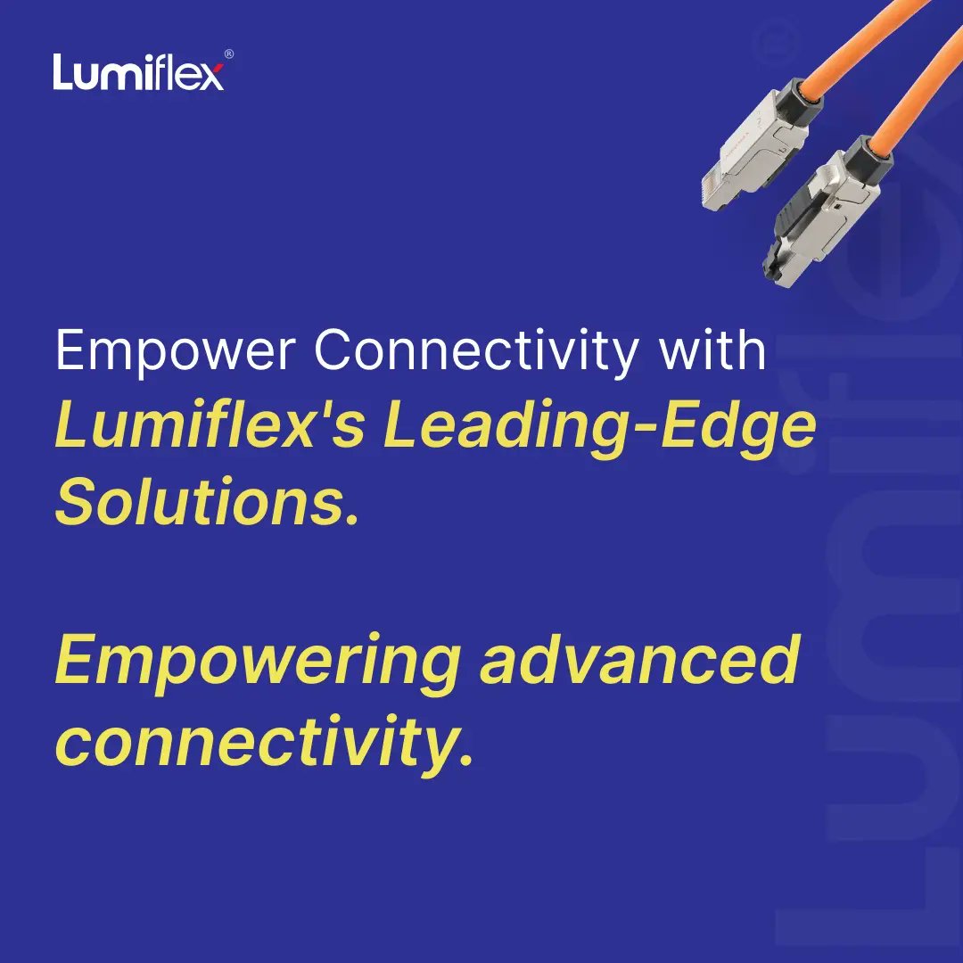 lumiflex_c's tweet image. Need a connection that keeps up with your vision? Look no further than Lumiflex. Unleash the power of flexibility. 

🌐 Visit our website:- lumiflex.in

📞 Contact no:- 9833834019 / 7021969960

📩 Email id:- sales@lumiflex.in