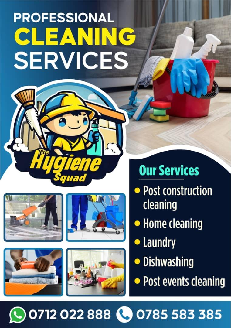TheHygieneSquad's tweet photo. @bosswala Frustrated with cleaners who don’t show up? We guarantee punctual and professional services. #ReliableCleaning #Harare https://t.co/jSKQAvJqWf
