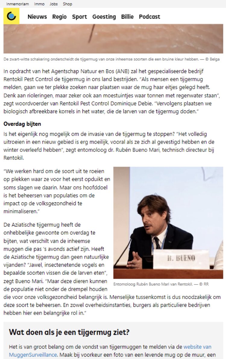 Rubén Bueno (@rubueno10) on Twitter photo 🦟 This week we’ve been attending the media in #Belgium to explain current challenges in terms of #MosquitoControl in the country, and our effort, solutions and expertise in <a href="/Rentokil/">Pest Control</a> to stop the spread and fight against #TigerMosquito
#VectorControlExperts 🦟 This week we’ve been attending the media in #Belgium to explain current challenges in terms of #MosquitoControl in the country, and our effort, solutions and expertise in <a href="/Rentokil/">Pest Control</a> to stop the spread and fight against #TigerMosquito
#VectorControlExperts