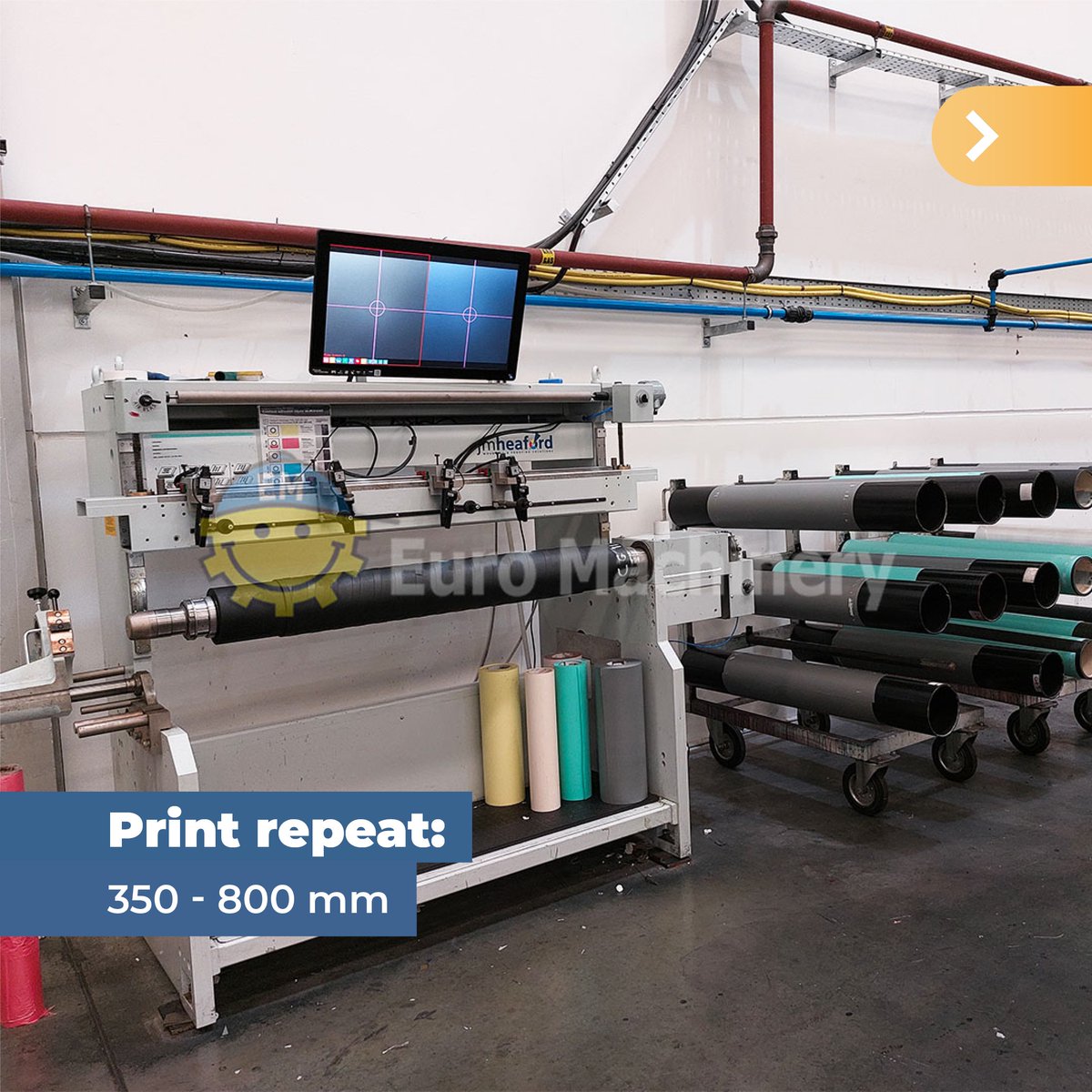 Euro_Machinery's tweet photo. Upgrade Your Printing Capabilities with the Fischer &amp; Krecke 16S/8 CI Flexo Printer! 🖨️

Excels in printing with 8 colors and can handle various materials, including PE, PP, OPP, PET, and paper.
.
.
Ref.: 40065
#FlexoPrinting #FischerKrecke #PrintingIndustry #PlasticIndustry https://t.co/K5HrfsbFtM