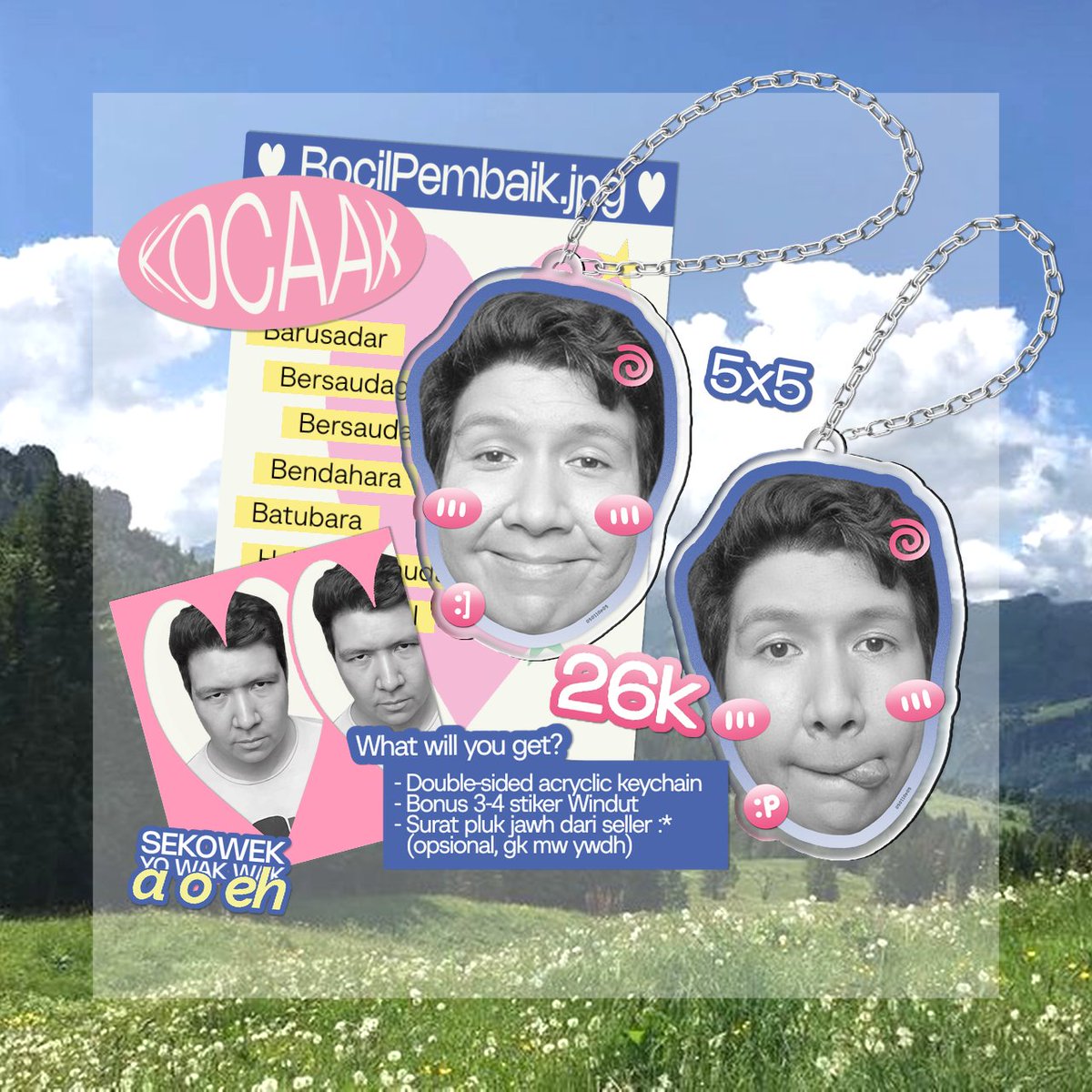 the_love_within's tweet image. karena akun shopee aku belum free ongkir, aku mau open 6 slot duluan buat bocil-bocil pembaik dom surabaya 🗣️📢

kalau deket tak antar sendiri nannti 🤞🏻🅰️⭕📧