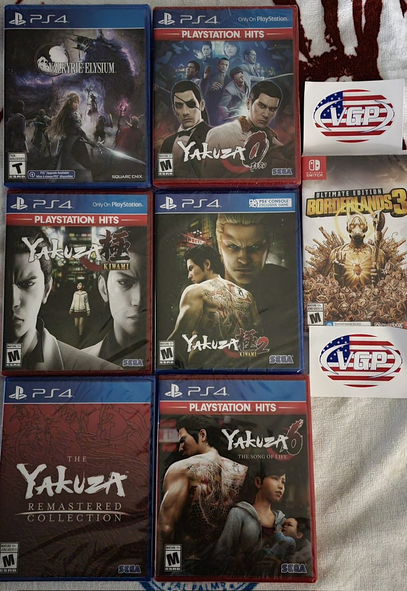 gh0stmikesBr0ke's tweet photo. I got my Yakuza order,  and my Crystar #VGPReprint order at the same time!
Thanks @VideoGamesPlus_ for and awesome mid-week surprise!

I've been wanting to try the Yakuza games for awhile now, thanks for the great deals! https://t.co/1Jd0uEMyq0
