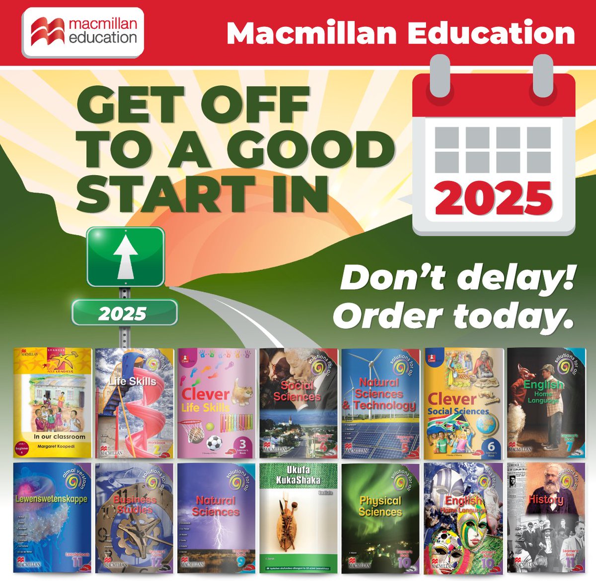 🚀 Get off to a good start in 2025!
⏰ Don't delay!
🛒 Order today!
👉 mailchi.mp/macmillan/2025
#backtoschool #MacmillanEducation
