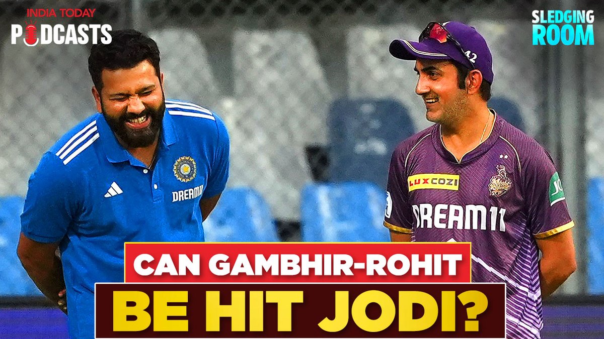 IndiaTodayPods's tweet photo. Coach Gautam Gambhir's era begins! Can Gambhir secure more ICC titles? Will his partnership with Kohli thrive despite past conflicts?
@iamnotakshayr , @Saurv99 & @DiyaKakkar5 discuss in #SledgingRoom
🎧https://t.co/svmcSxGA8n
📸https://t.co/lYJLOODEmd https://t.co/HPd8ZlAOk5