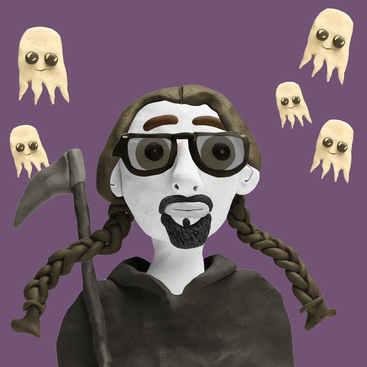 SdotKris's tweet photo. Why not show a GC Clay nation as well. 

Reaper ,  ghost combo is 🤌🏼

#clayistheway https://t.co/v0VpK1Zacl