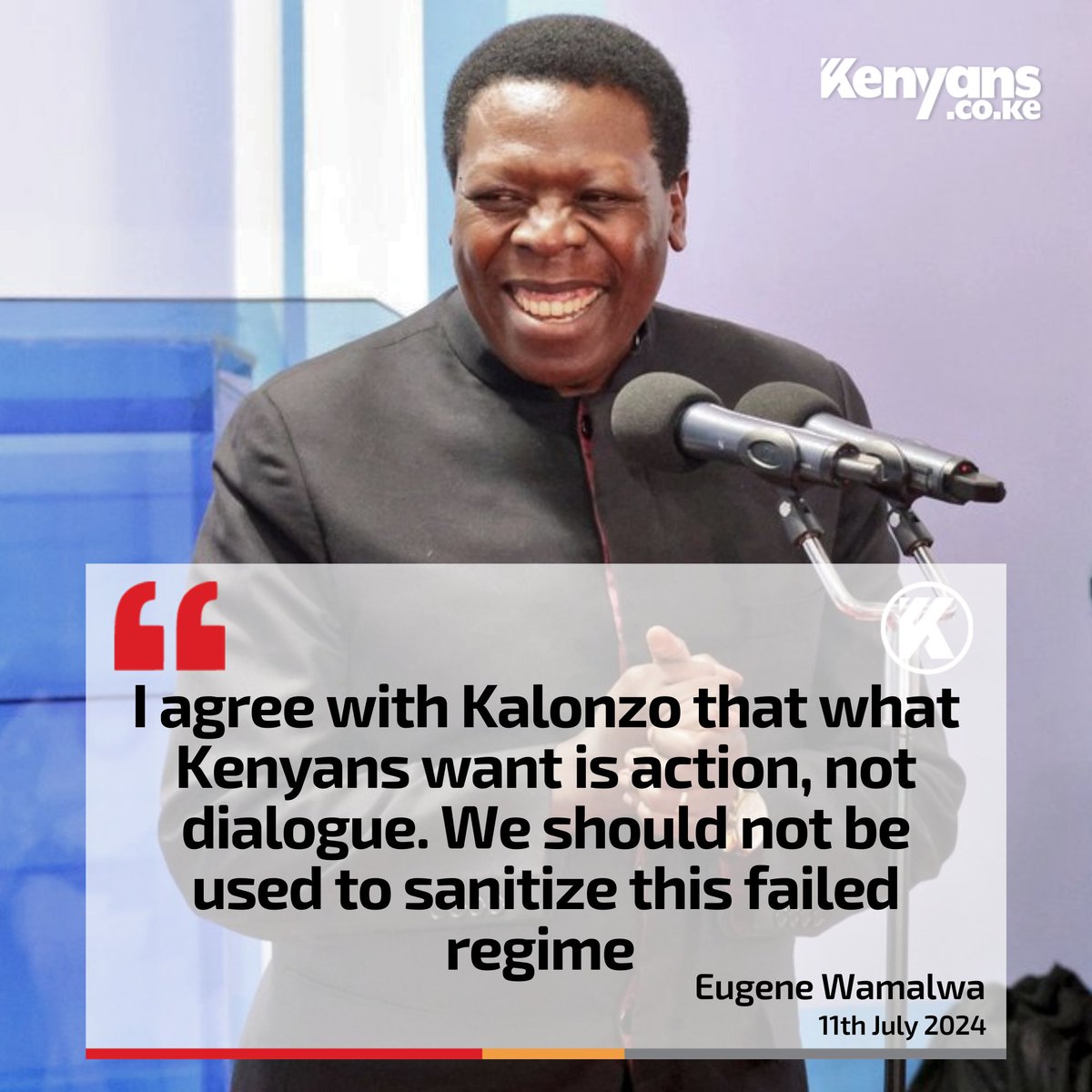 Kenyans's tweet photo. We should not be used to sanitize this failed regime - Eugene Wamalwa https://t.co/XLfLFfFk9m