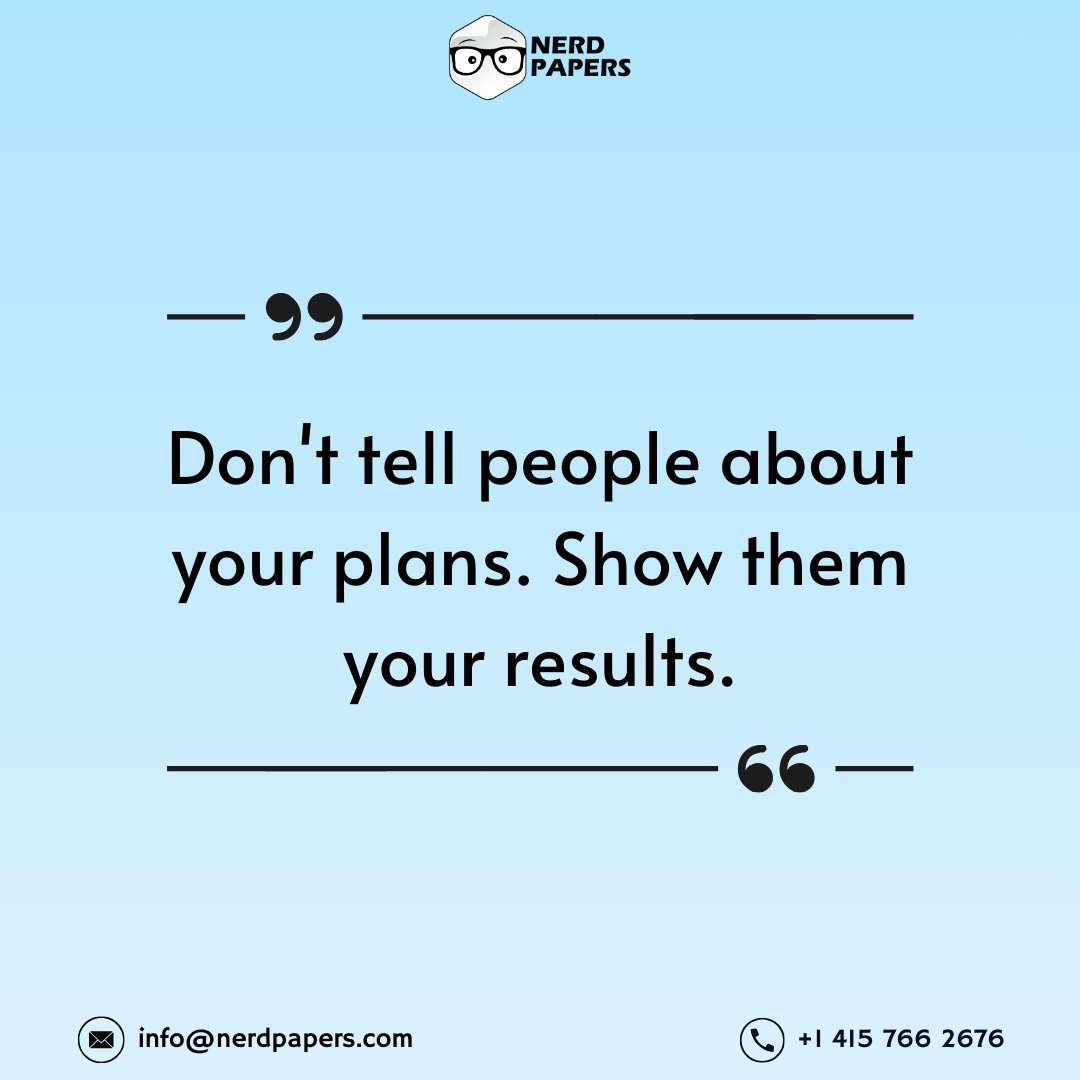 nerdpapers's tweet photo. Silence speaks volumes. Let your incredible achievements be the surprise that shuts down the doubters. What results are you silently working towards?
#motivation #grind #success #goals #mindset #positivevibes #growthmindset #driven #achievement #hardworkpaysoff #nevergiveup https://t.co/4kgyxThiLg