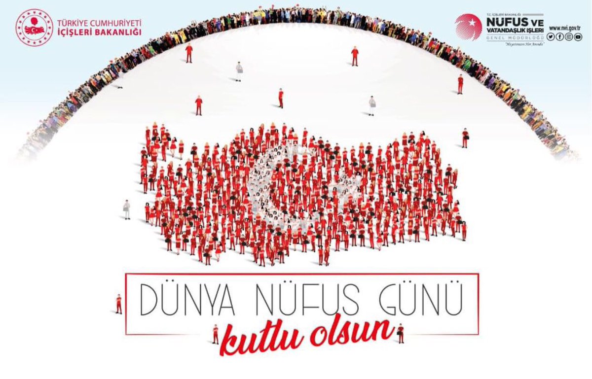 11 Temmuz Dünya Nüfus Gününüz kutlu olsun…🌍

#HayatınızınHerAnında