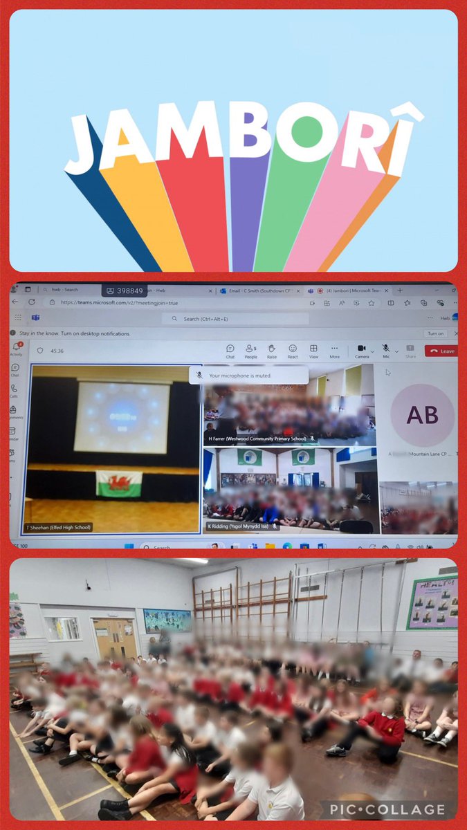 Southdown enjoyed participating in a Buckley consortium Jambori yesterday which was hosted by the Elfed. The children from 6 schools took part and sung 7 Welsh songs. It was great to see the children so enthusiastic #canujambori