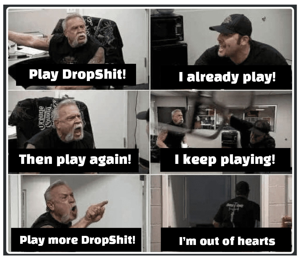 Just play DropShit🎮🎯

#DROP #Dropshit #Tongame #memecoin #memetoken #memes #nextmeme #x100