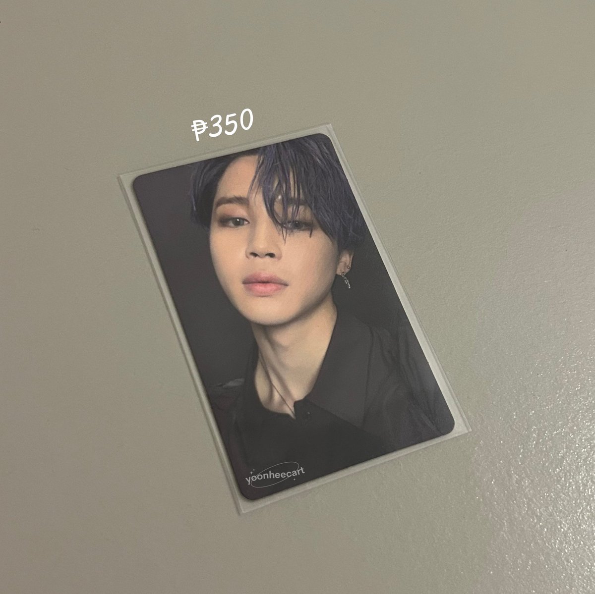 ꒰ #yoonheesells ꒱ wts lfb bts pc ph      
           
𓂋 jimin mots7 v2 
↳₱350 + pf / ₱250 payo    

≡ dop 3 days prio payo  
≡ pm for pc condi  
rcbyt: yoonheecart.carrd.co