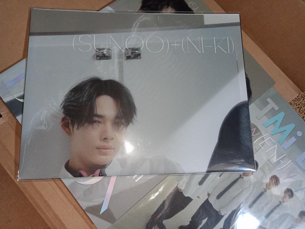 mizukii_web3's tweet photo. ଘ(੭ˊᵕˋ)੭* ੈ✩‧₊ 💌 #pshmails
omggg sunki dicon magazine, tmi & poster finally came home.。゚(TヮT)゚。 thank you so much po! 🍥🍧🎧
♡₊˚ 🦢 @berrybries #frombrie https://t.co/vu2jpmvzMv