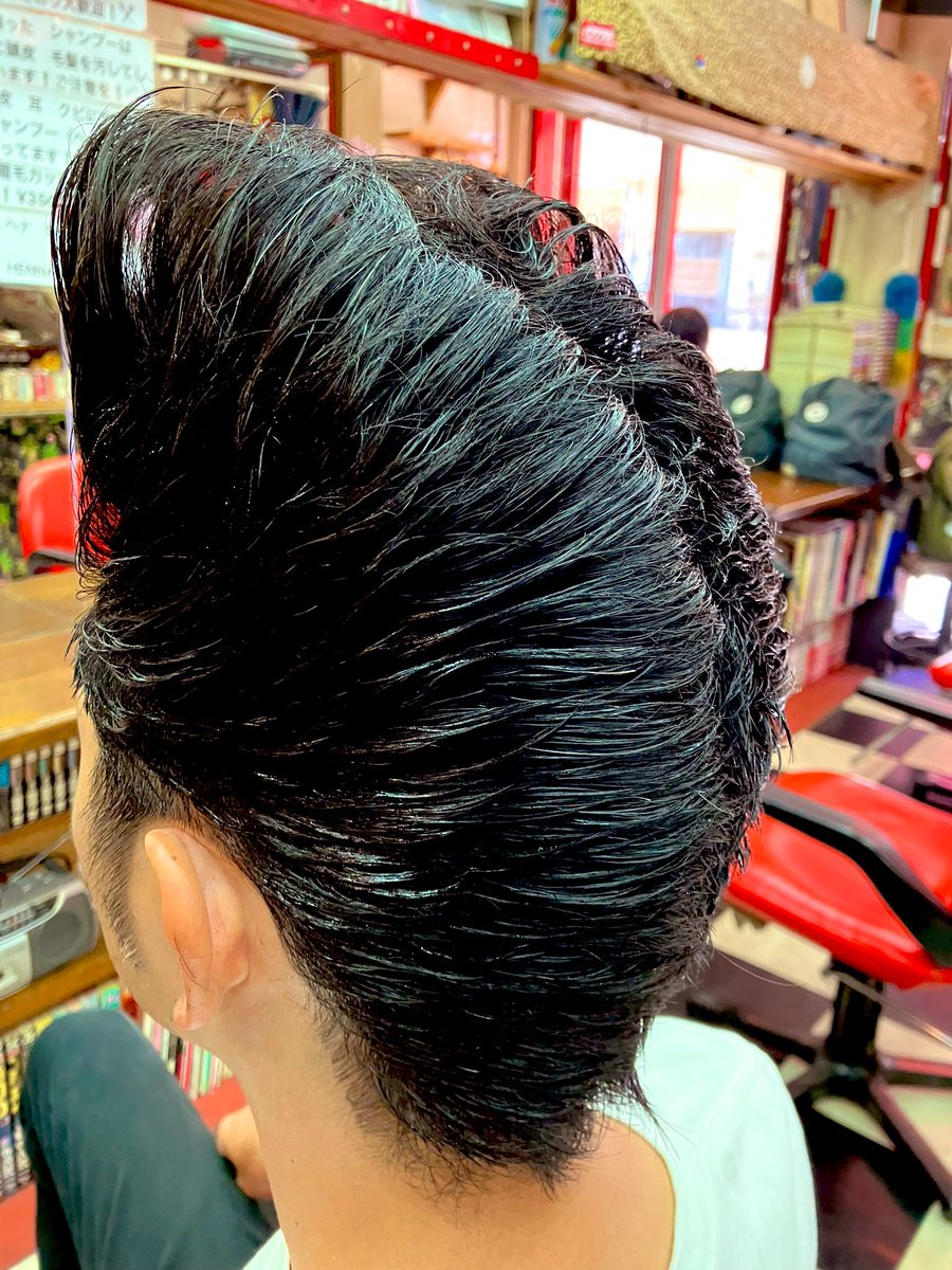 リーゼントは、最高✂️^_^