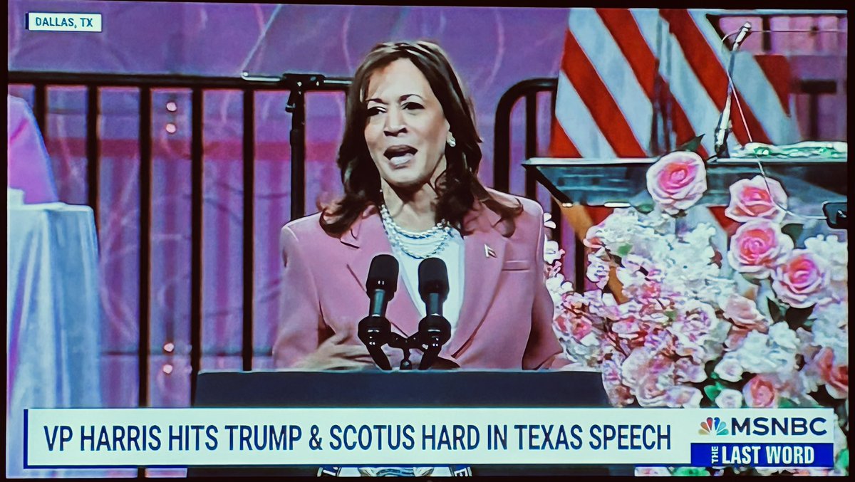 Schwartzie14's tweet photo. VP Harris is rising before our eyes. She’d be a great president. https://t.co/n7yhkgfVCq