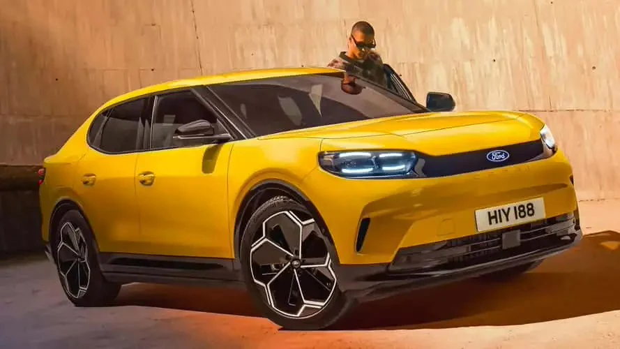 EVsLaneofficial's tweet photo. Ford's iconic sports coupe, the Capri, is making a comeback as an electric sportsback SUV. https://t.co/vntJzqABWU