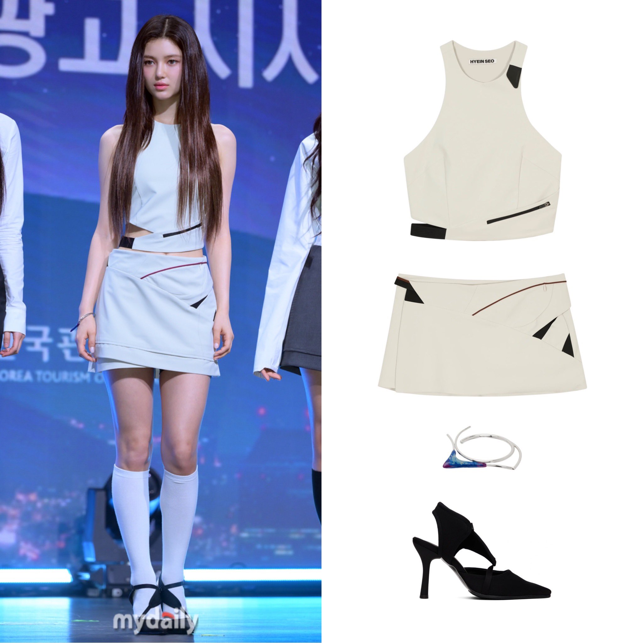 hyein seo スカート HYEIN SEO Shirring Skirt | H.Lorenzo