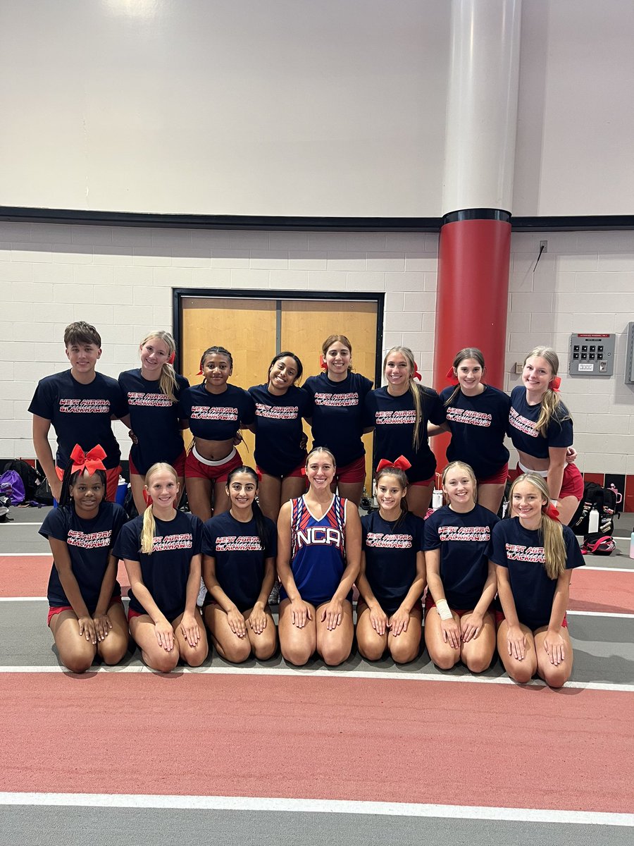 West Aurora Cheerleading tweet media