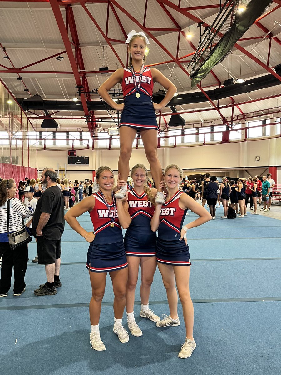 West Aurora Cheerleading tweet media