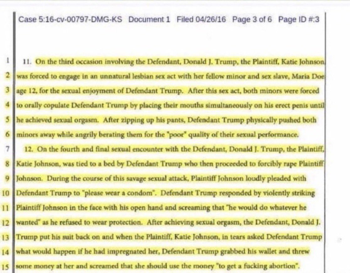 SethAbramson's tweet image. Just so I understand what's happening, major media has been misquoting people, misstating polls, and misframing stories for two weeks to get Joe Biden out of the White House, but it's not even going to *look into* the Epstein documents just released, which include the one below?