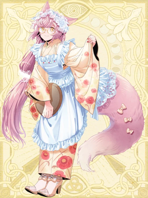 【お仕事】立ち絵一点の納品です!可愛らしく、しかし落ち着きの見られるようお仕立てしましたご依頼ありがとうございました! 『チェインパラドクス』(C)発注者様/いもーす/トミーウォーカー 