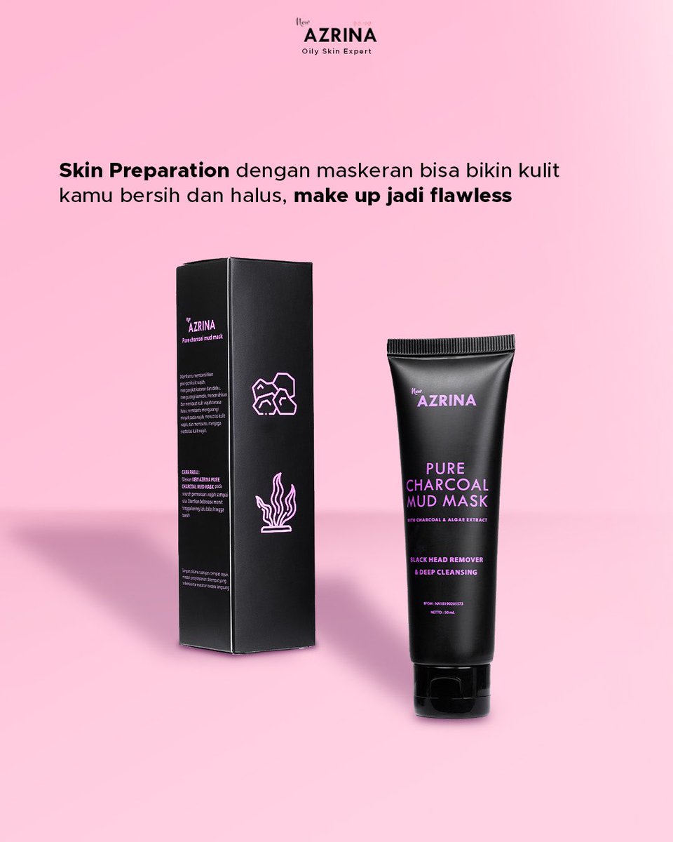 AzrinaBeautyid's tweet photo. 𝐖𝐚𝐣𝐚𝐡 𝐁𝐞𝐫𝐬𝐢𝐡 𝐝𝐚𝐧 𝐇𝐚𝐥𝐮𝐬 𝐁𝐢𝐤𝐢𝐧 𝐌𝐚𝐤𝐞 𝐔𝐩 𝐉𝐚𝐝𝐢 𝐅𝐥𝐚𝐰𝐥𝐞𝐬𝐬😍

Maskeran pake 𝐏𝐮𝐫𝐞 𝐂𝐡𝐚𝐫𝐜𝐨𝐚𝐥 𝐌𝐮𝐝 𝐌𝐚𝐬𝐤 bisa jadi tahap 𝐬𝐤𝐢𝐧 𝐩𝐫𝐞𝐩 biar make up kamu 𝐟𝐥𝐚𝐰𝐥𝐞𝐬𝐬 loh Squad😊

Kamu pernah ngalamin 𝐦𝐚𝐤𝐞 𝐮𝐩 𝐜𝐫𝐚𝐜𝐤? https://t.co/DN3Is5W6FP