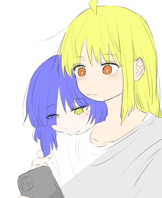 リョウ虹 #ぼっち·ざ·ろっく  #ぼざろ 