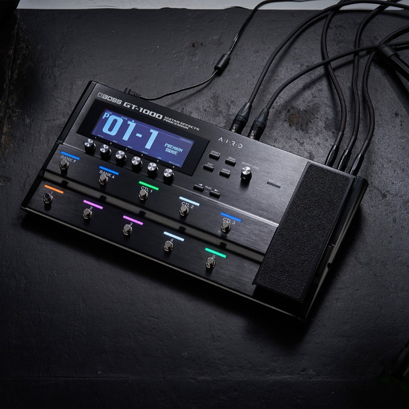 BOSS_jpn's tweet photo. 【GT-1000がVer.4へ！】
GT-1000がVer 4.0へアップデート。BOSSが数多のアンプ開発で培ってきたノウハウと、最先端の信号処理技術である「MDP」を駆使して開発したオリジナルのギター・アンプや、他にもベース・アンプ及びエフェクト・タイプなども追加しました。
#BOSS_jpn #GT1000