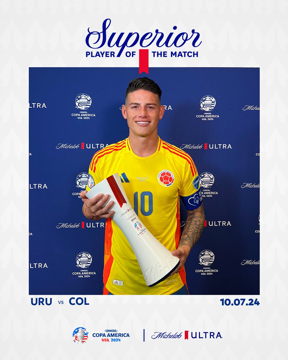 Líder, capitán, figura y FINALISTA 🤩

<a href="/michelobultraco/">Michelob Ultra Colombia</a> | #SuperiorPOTM