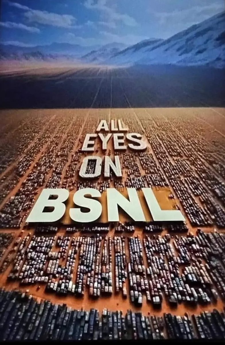 AkashKumar0016's tweet photo. #tatakabsnlPlease support to BSNL 
Let's bounce back BSNL in Market

Let's unite 👏 

#BSNL_की_घर_वापसी
#BSNL port
#tatakaBSNL 
@BSNL_KTK 
@BSNLCorporate https://t.co/Os6FttgFbw