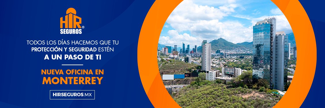 HIR_Seguros's tweet photo. Por un México más protegido, gracias Monterrey por abrirnos tus puertas para brindar seguridad a las familias de esta hermosa ciudad.
¡Te esperamos en Av. Manuel Gómez Morín 955, col. Montebello, Zona Santa Bárbara, C.P. 66273, Monterrey, N.L. https://t.co/xnvtC9O4Pt