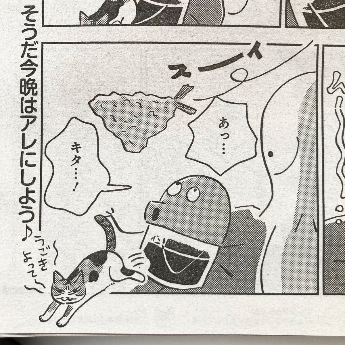 『しょうゆさしの食いしん本おかわり』
4話目が本日発売のまんがライフオリジナルに掲載されています🐟 