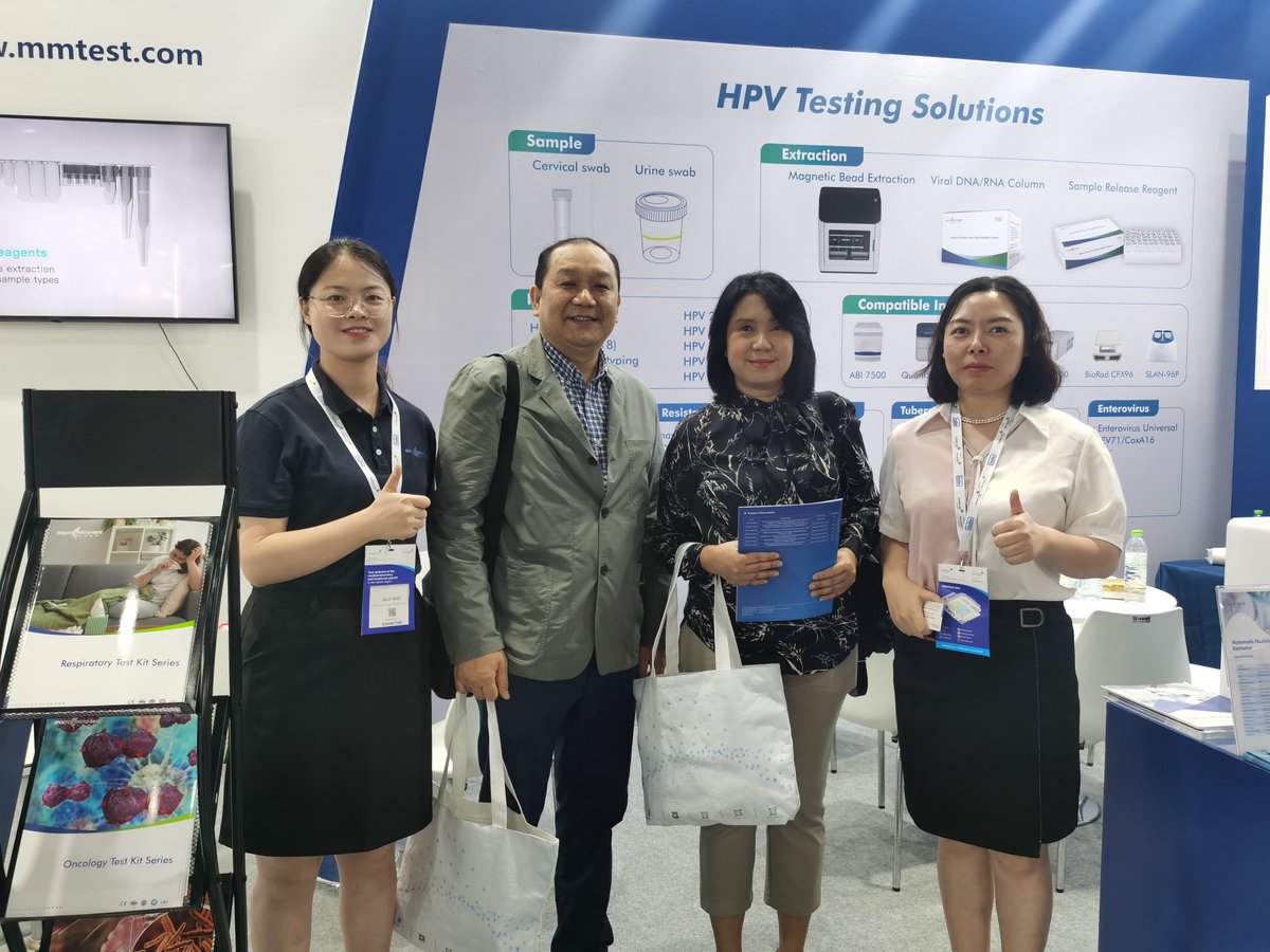 MacroMicroTest's tweet image. Fabulous opportunity to feel the passion and innovation of medical diagnostics industry at  at Medlab Asia.
Drop at #Booth H6. C58 in Queen Sirikit National Convention Center (QSNCC), Thailand and let us explore more possibilities of the industry with you.
#medlabasia#hpv #tb