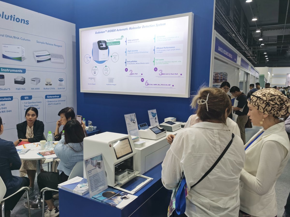 MacroMicroTest's tweet image. Fabulous opportunity to feel the passion and innovation of medical diagnostics industry at  at Medlab Asia.
Drop at #Booth H6. C58 in Queen Sirikit National Convention Center (QSNCC), Thailand and let us explore more possibilities of the industry with you.
#medlabasia#hpv #tb