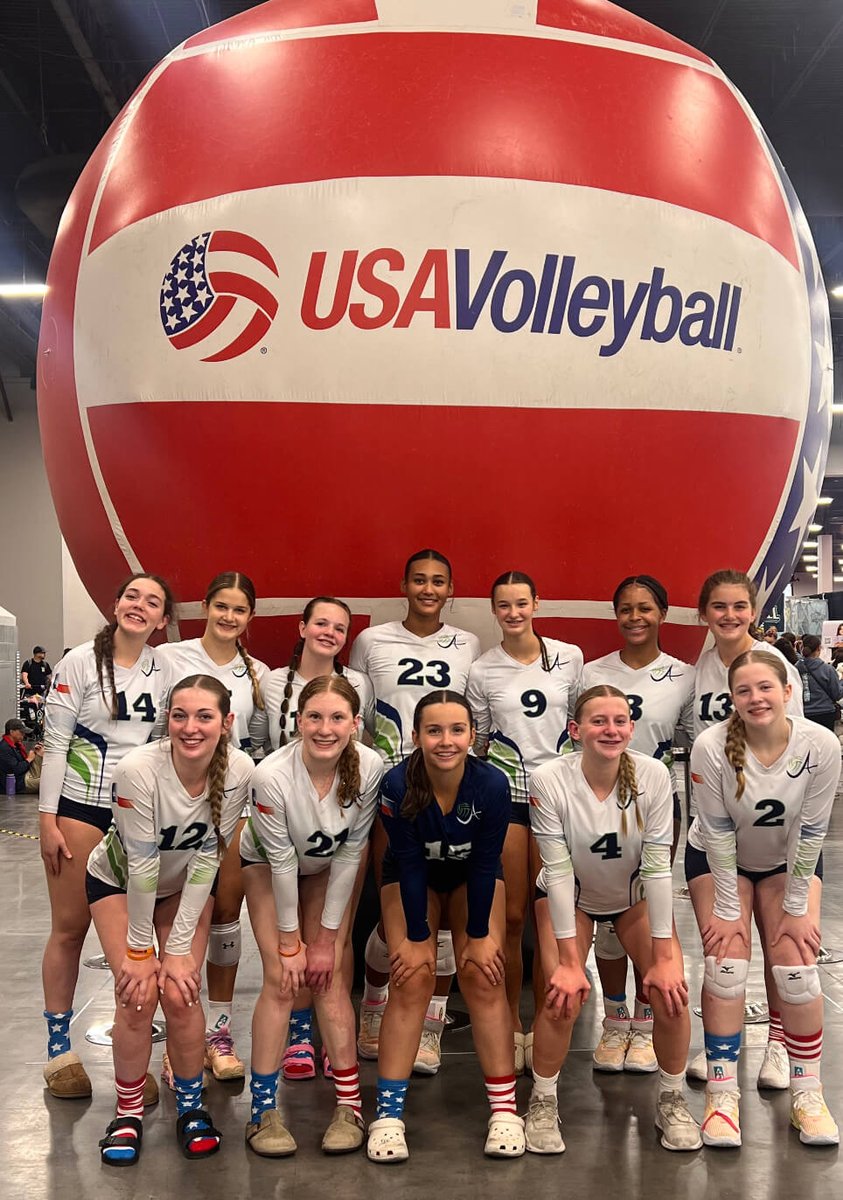 arete_athletics's tweet photo. Congratulations to 14 Navy Telos for winning a HARD fought crossover match to leap into the GOLD BRACKET!! 🏐💪

You ladies make us proud! 🌟👏 #pathtothepodium #truegrit #gjnc2024 https://t.co/r9Q5z3m1FT
