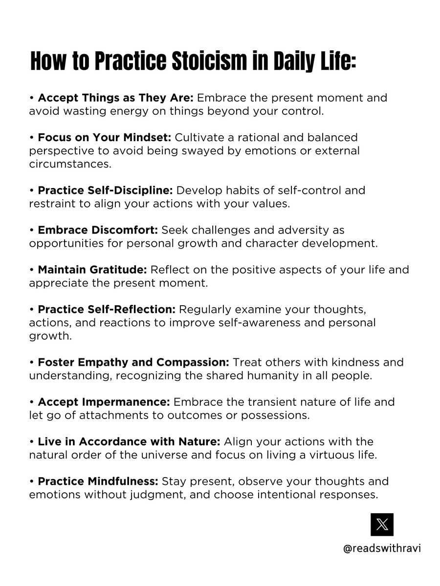 How to Practice Stoicism in Daily Life:
