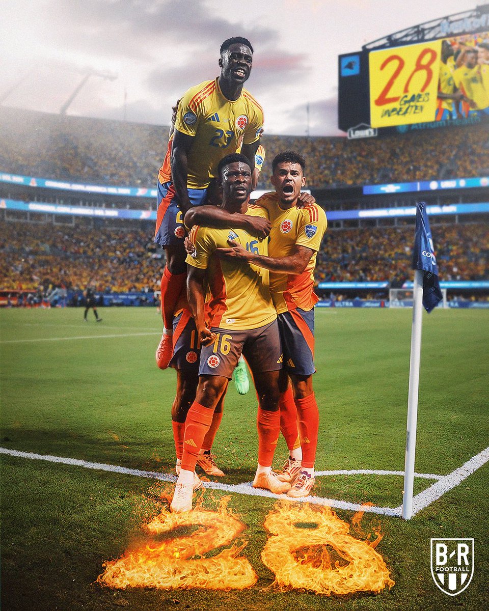 brfootball's tweet photo. Colombia are 𝐓𝐖𝐄𝐍𝐓𝐘-𝐄𝐈𝐆𝐇𝐓 games unbeaten 🧯 https://t.co/JDXZBhhMIu