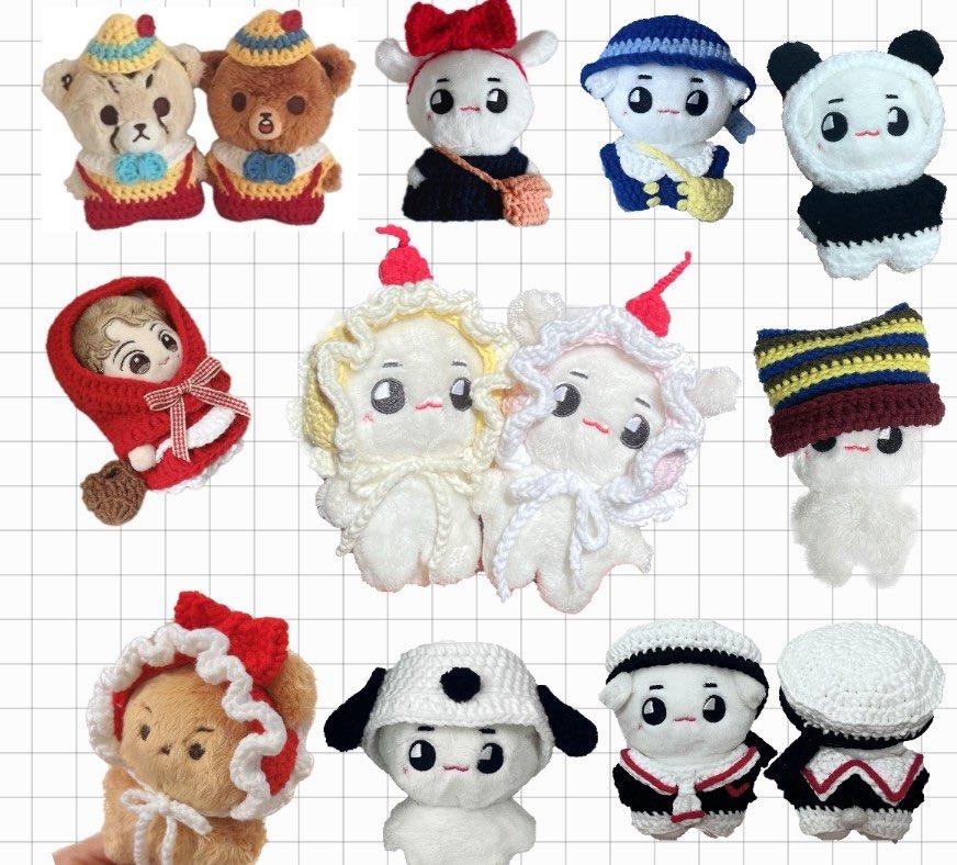 byeolbyeol_shop's tweet photo. [RT+Follow]원하시는 옷 1set 보내드려요!

7.12 22:00pm~7.21 23:59

🌹10cm 뜨개옷 인형옷 판매
장르 상관없이 구매가능합니다!

🌹구매 폼은 타래에서 확인해주세요! https://t.co/KQNOR54yov