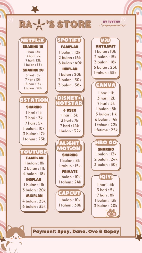 1vythv's tweet image. HALLOWWW(⁠◍⁠•⁠ᴗ⁠•⁠◍⁠)⁠✧⁠*⁠。
yuu jajan di @1vythv akaakk🌟
• 1000% trusted
• Fast respon
• BA since 2023
☎️ : wa.me/6285775743272
#zonauang