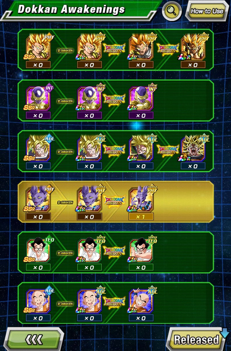 Anyworld9000's tweet photo. #Dokkan9thAnniv shafted, https://t.co/1Y2h4eRuSb