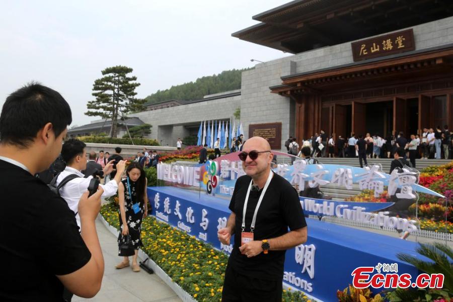 Echinanews's tweet image. The 10th #Nishan Forum on World Civilizations kicked off on Wednesday, in Qufu, the birthplace of ancient Chinese sage Confucius (551 B.C.-479 B.C.). The forum offers a platform for renowned scholars and experts in cultural studies to forge better understanding on enhancing