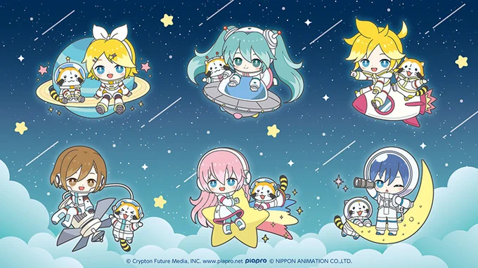 8回目となる、初音ミクちゃんとのコラボを実施!! 今回のテーマは『スペーストリップ(宇宙旅行)』だよ  コラボイラストを初公開するミャ～(◆'∇'◆)  コラボ特設サイト  #初音ミク #ラスカル