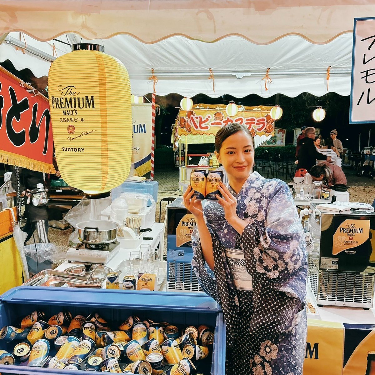 広瀬すず さん出演中の新CMオフショット公開📺✨​ 限定デザインの