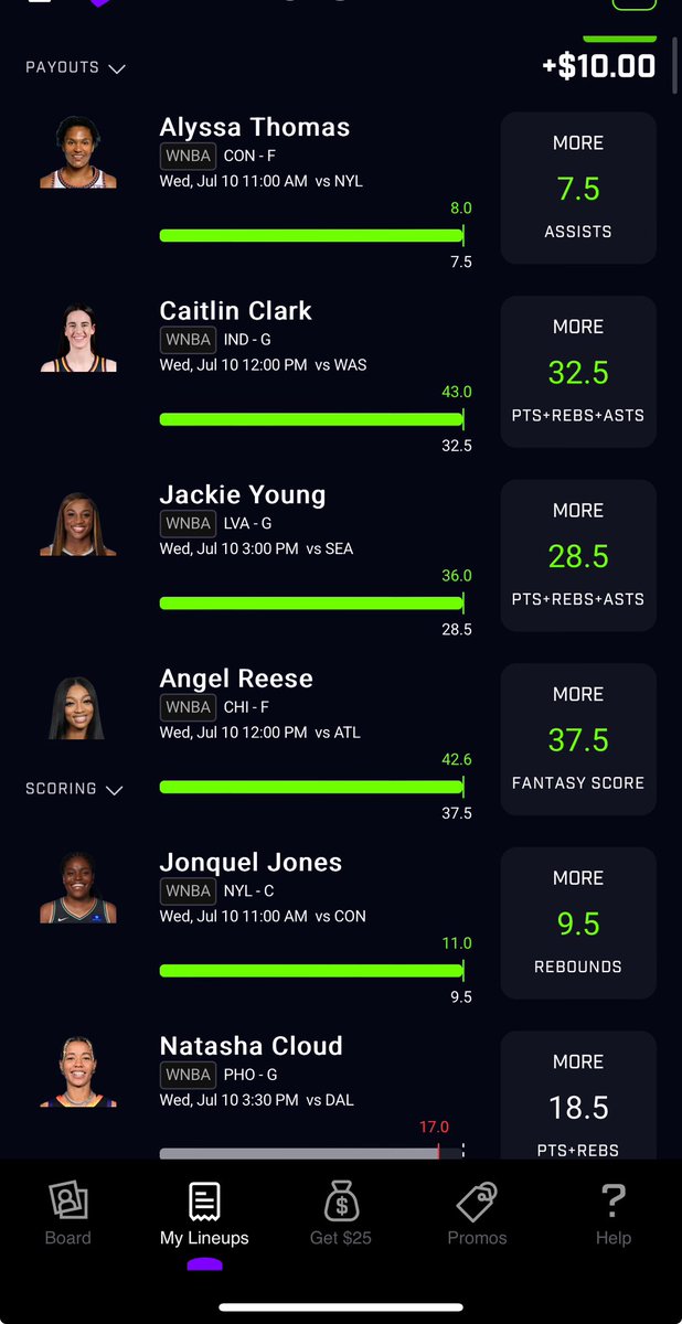 DFSNicholas's tweet image. Not a bad day/night at all. @PrizePicks