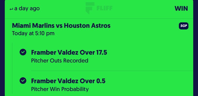 jethrow0211's tweet photo. Michael King o6.5 K’s✅
Michael King o17.5 outs✅
Framber Valdez o17.5 outs✅🎯
Framber Valdez to record a win✅🎯
Nick Pivetta o17.5 outs✅

+3.8u

A 5 FOR 5 BOOK SWEEP🔥🧹✈️

Dominance in the month of July continues in Robbin’ Books🤪

Don’t miss out! (Link below &amp; in bio⬇️) https://t.co/I4rKt8ize5