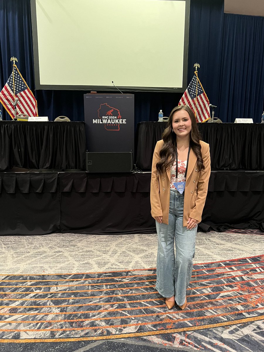 myagoodmanson's tweet photo. I’m very excited to get to work tomorrow morning on the RNC Rules Committee as the youngest member! #RNC #RNCRulesCommittee https://t.co/snuct6tCDz