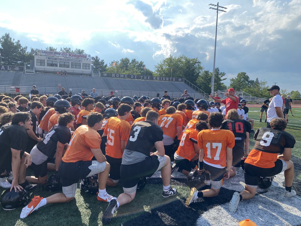 Thanks for having us tonight <a href="/LWC_KnightFB/">Lincoln-Way Central Football</a> !