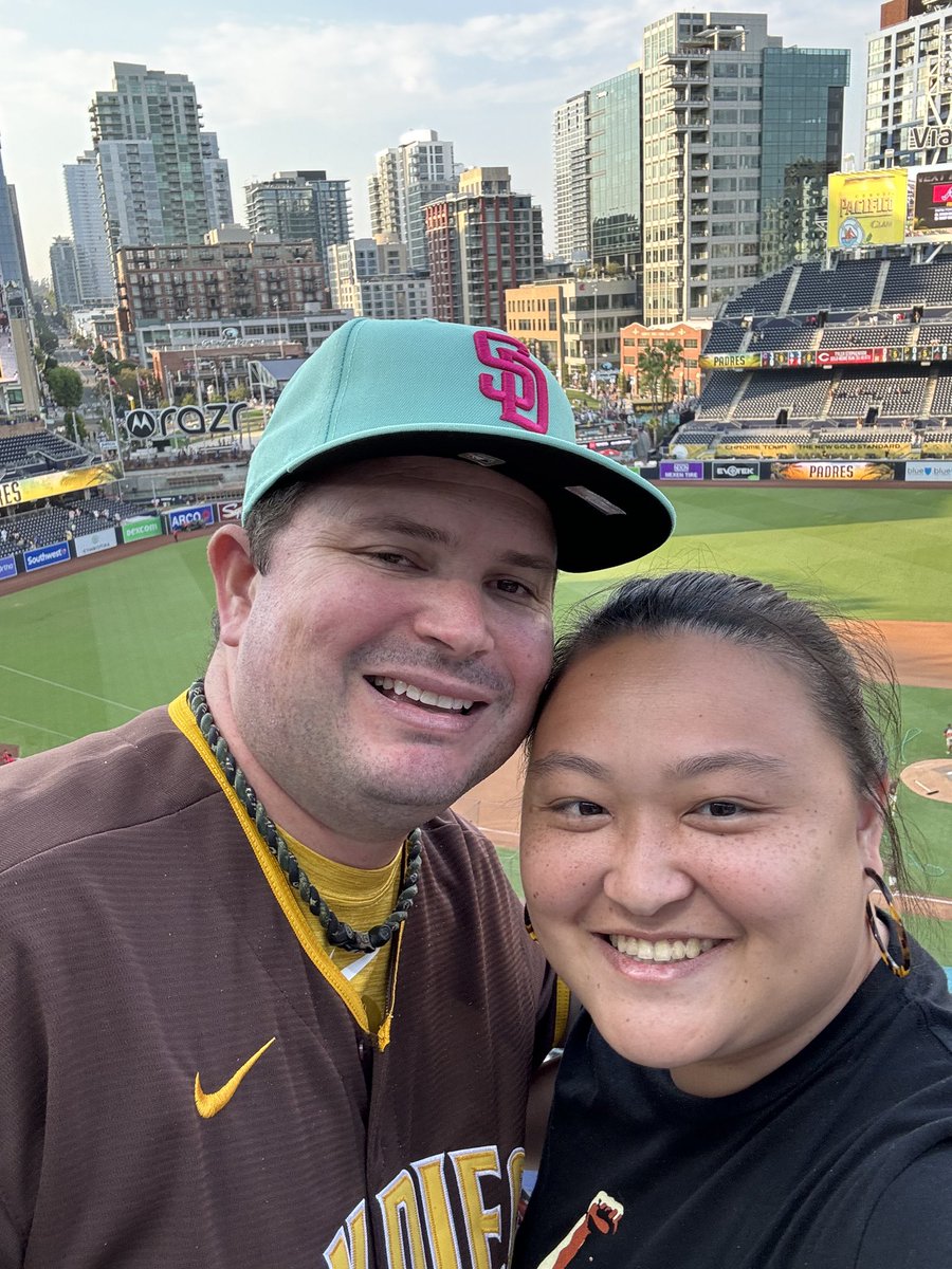 tifferspxp's tweet photo. In America’s Finest City with @tsbohan24 and although you can’t watch your team win in person, very cool to watch #BowsInThePros @JoshRojass do his thing in the bigs
#ForTheFaithful https://t.co/KxS9odQfng